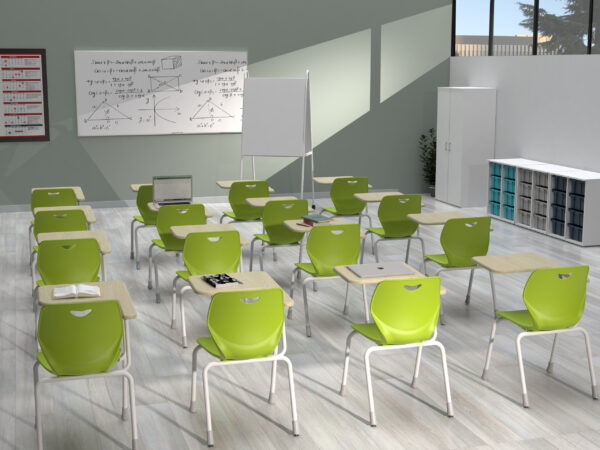 Silla Universitaria PIENZA Paleta Moldeada KING - Imagen 5